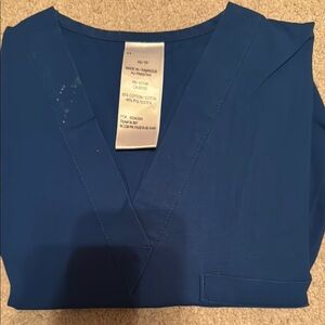 Harringtons Adult Blue Scrub Set